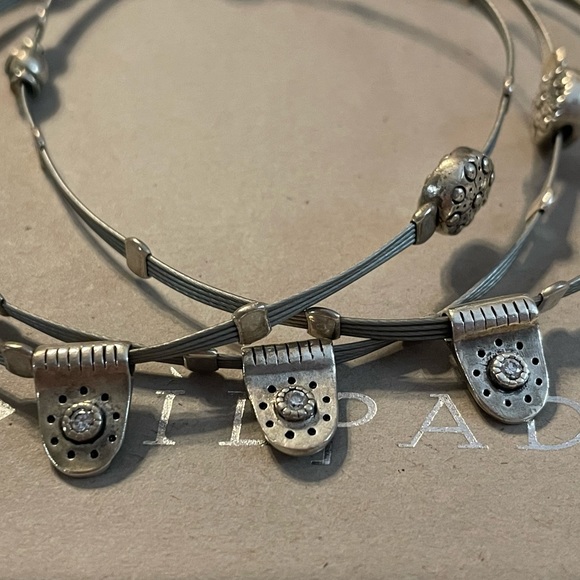 Silpada ‘HAIKU’ Sterling Silver Bracelet Trio Set B2185 - Picture 10 of 15